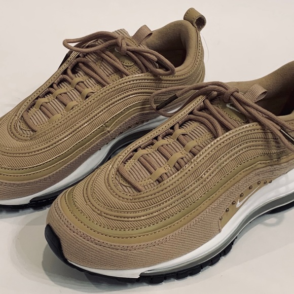 Nike Shoes | Womens Air Max 97 Wheat Gold Size 85 | Poshmark 2018 Nike Air Max 97 Metallic Gold Size 9 Womens7.5 Mens
